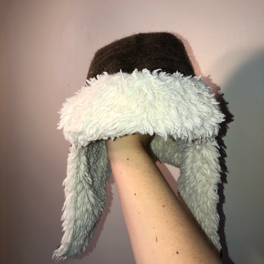 Life Is Good sherpa, shearling hat, winter hat